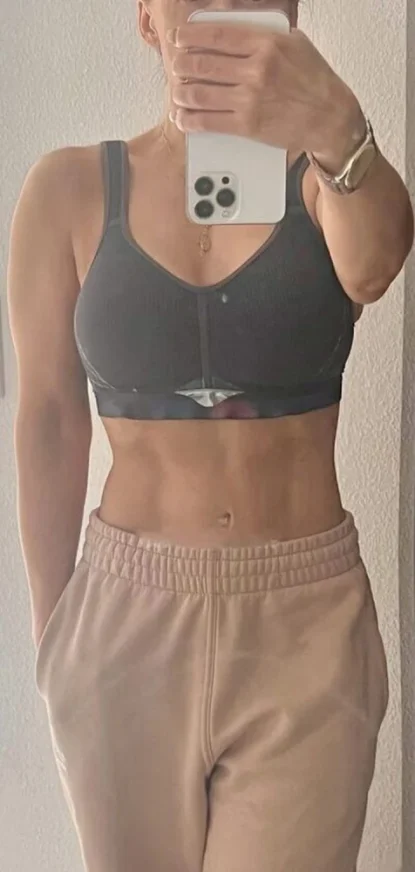 Athletische Frau Salome in Chur