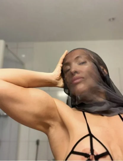 Athletische Frau Salome in Chur